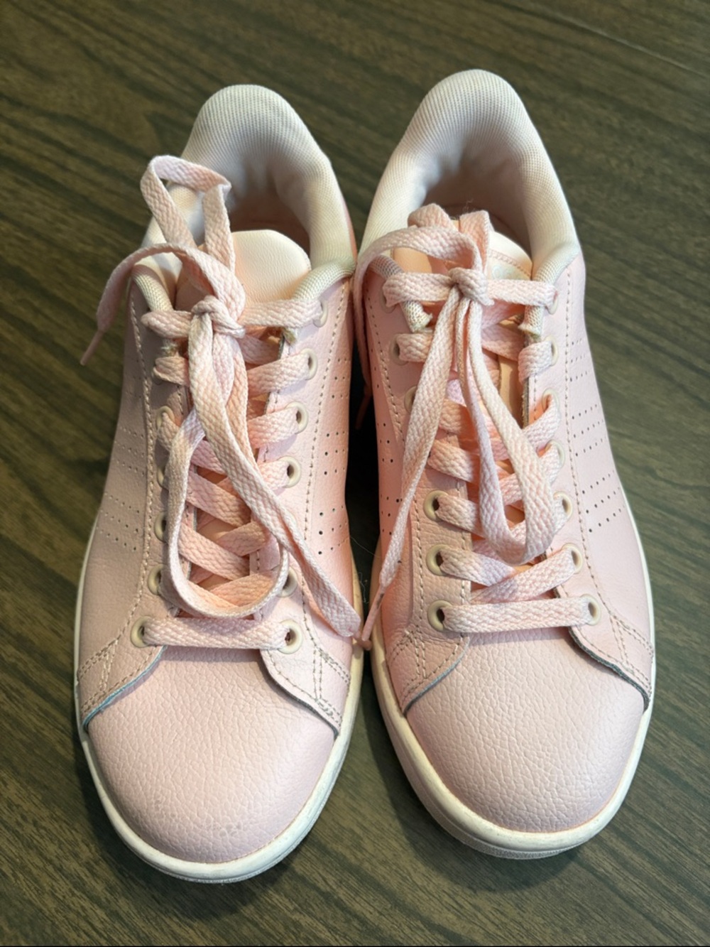 ADIDAS Neo Cloudfoam Size 6.5 Pink Blush Sneakers Shoes